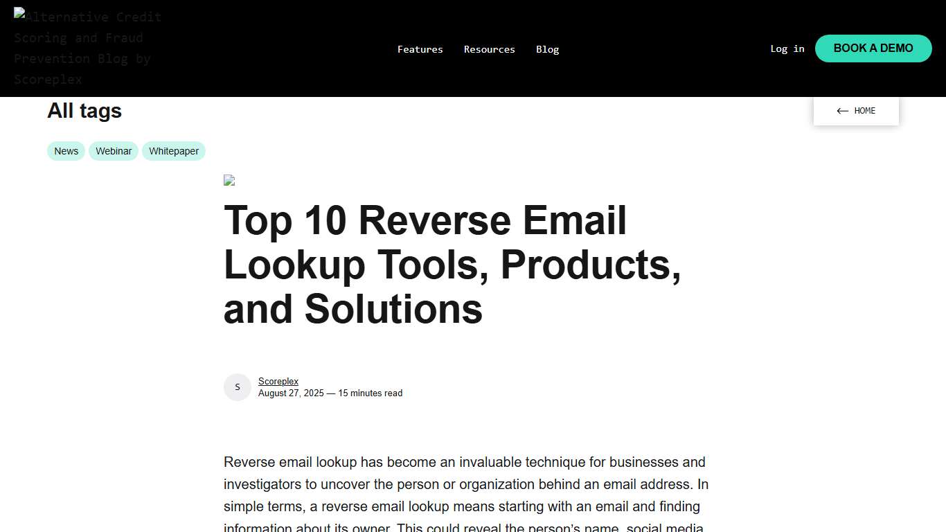 Top 10 Reverse Email Lookup Tools, Products, and Solutions