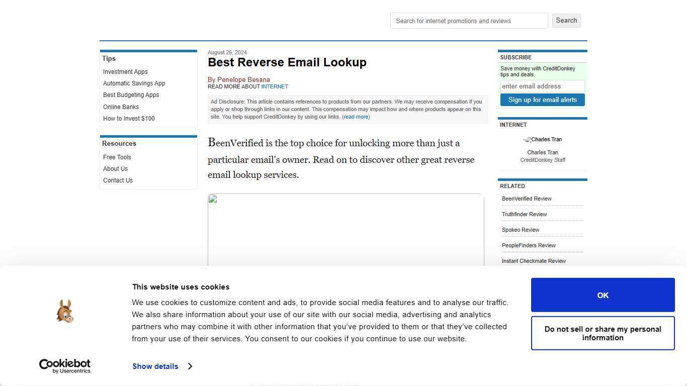10 Best Reverse Email Lookup Tools of January 2026